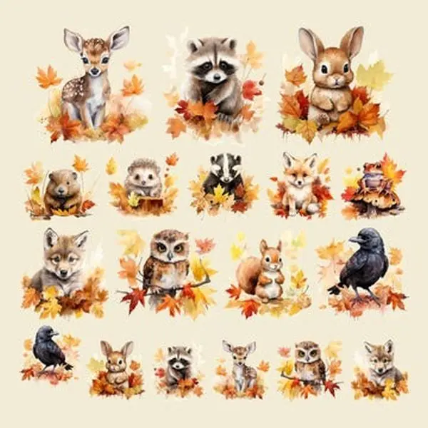 Autumn Splendor - Ephemera - Critters 1