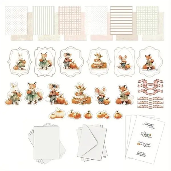 Autumn Tails Card Kit 1