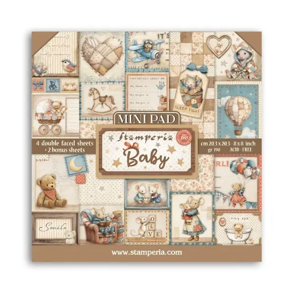 Baby - 12X12 Mini Paper Pack 1