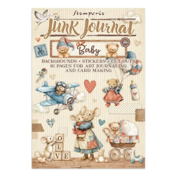 Baby - Junk Journal Backgrounds, Stickers & Cut Outs 1