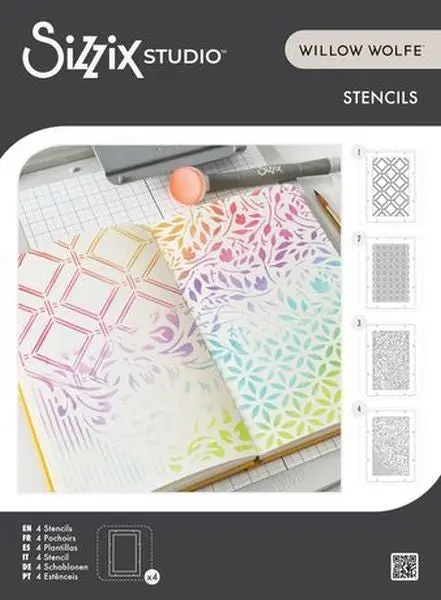 Backgrounds - Layered Stencils 1