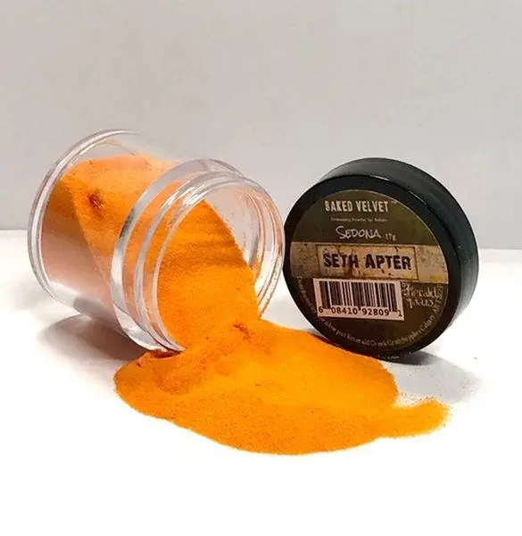 Baked Velvet Embossing Powder - Sedona 1