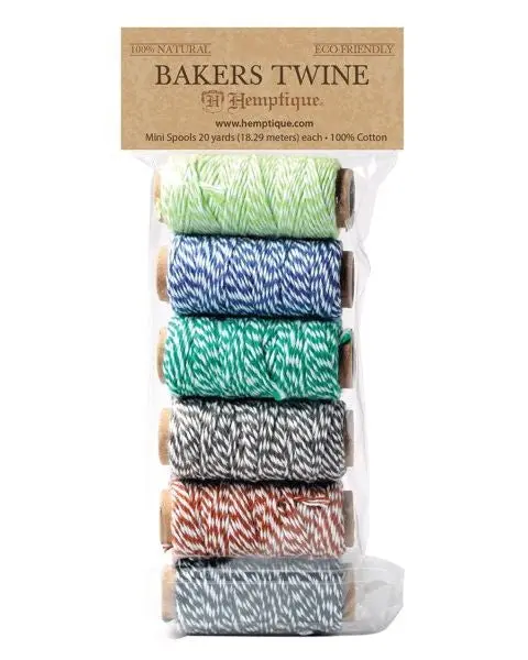 Bakers Twine - Mini Spool Bag Set - Garden Party 1
