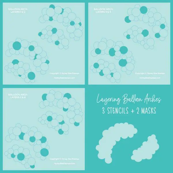 Balloon Arch - Layering Stencils 1
