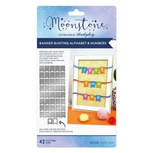Banner Bunting Alphabet Dies 1