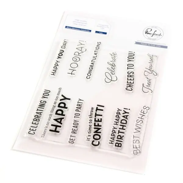 Basic Banners:  Celebrate - Clear Stamps 1