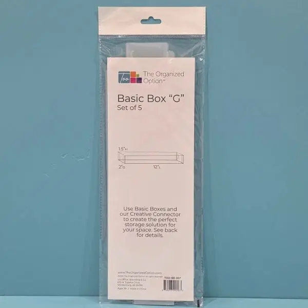 Basic Box G - 2X12x1.5 - Set Of 5 1