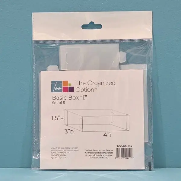 Basic Box I - 314X1.5 - Set Of 5 1