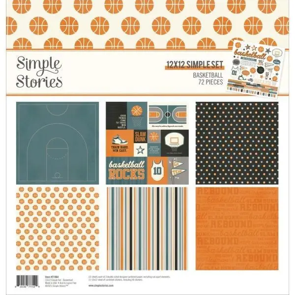 Basketball - 12X12 Collection Pack 1