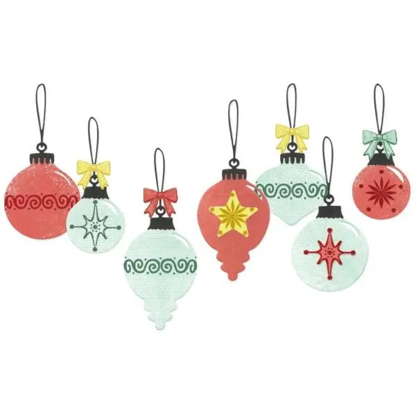 Baubles - Clear Stamps And Framelits Dies 1