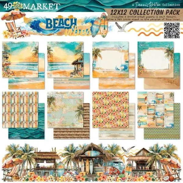 Beach Vibes - 12X12 Collection Pack 1