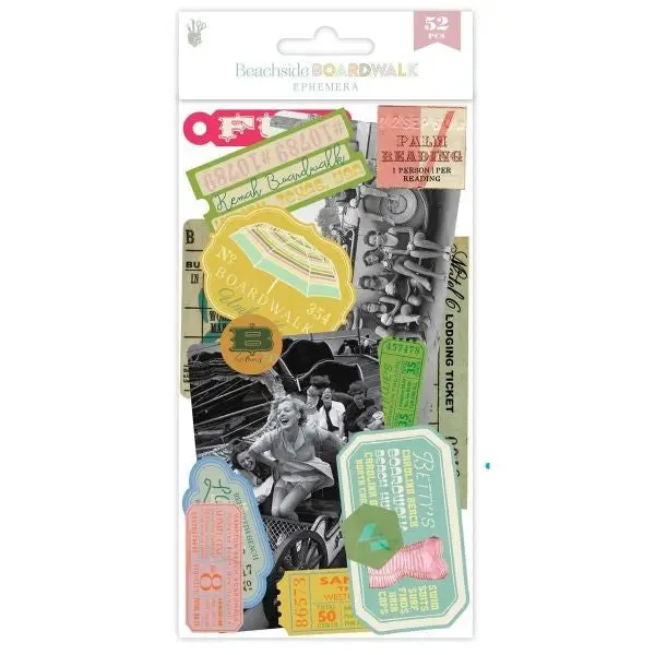 Beachside Boardwalk - Tags Ephemera 1