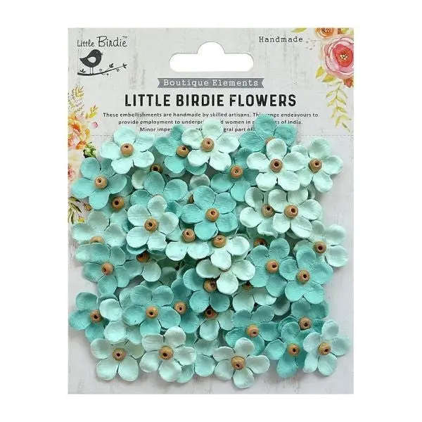Beaded Blooms Flowers - Arctic Ice 1