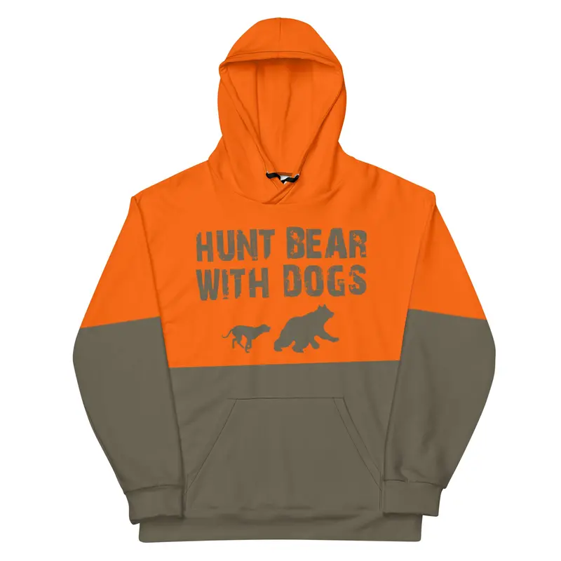Bear Hunting Hoodie Sweatshirt