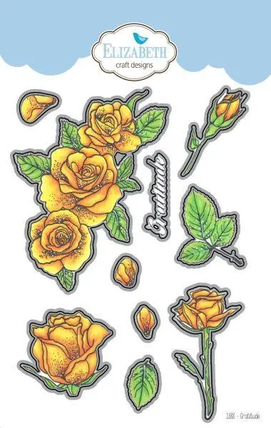 Beautiful Blooms - Dies - Gratitude 1