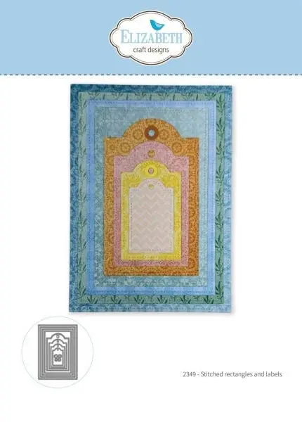 Beautiful Blooms - Stitched Rectangles And Labels - Dies 1