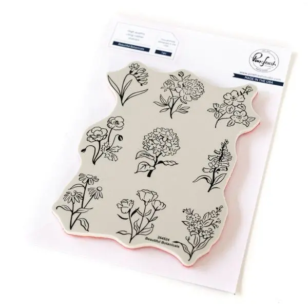 Beautiful Botanicals Cling Stamp 1