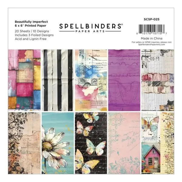 Beautifully Imperfect Collection - 6X6 Collection Pack 1