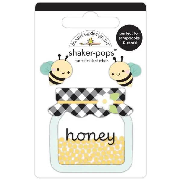 Bee Happy - Shaker Pops - Honey Bees 1