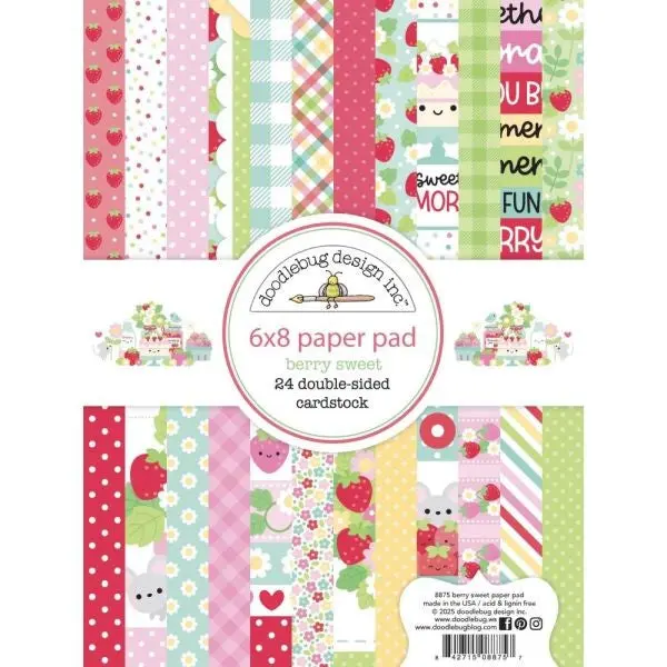 Berry Sweet - 6X8 Paper Pad 1