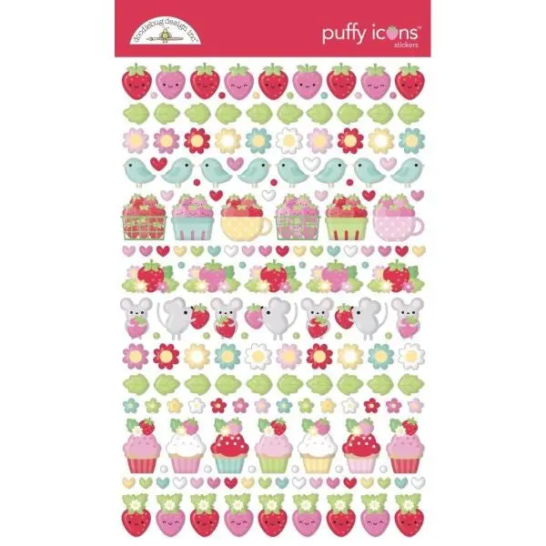 Berry Sweet - Puffy Stickers 1