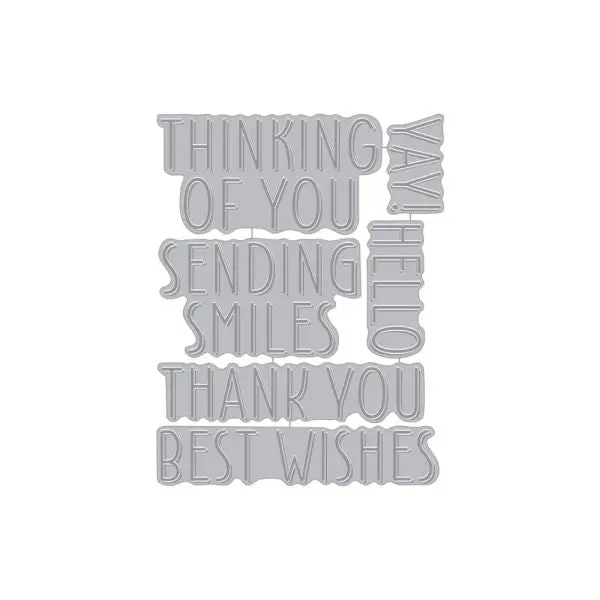Best Wishes Letterpress & Foil Plate 1