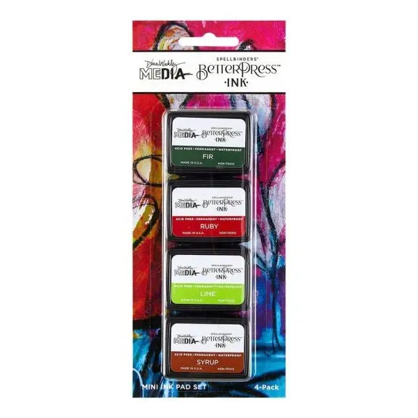 Betterpress Ink Mini Set - Festive 1