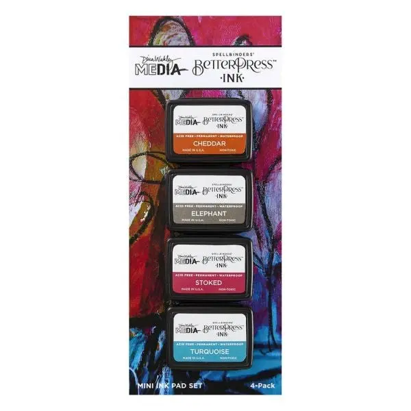 Betterpress Mini Ink Set - Dina's Faves 1