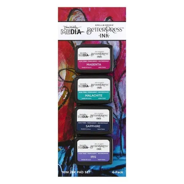 Betterpress Mini Ink Set - Happy 1