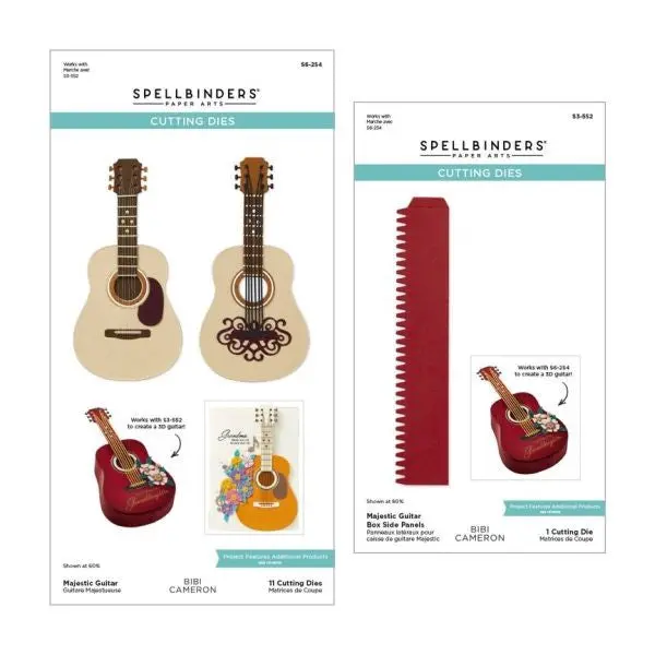 Bibi's Musical Notes Collection - Majestic Guitar Box Creator Bundle 1