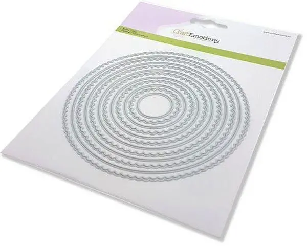 Big Nesting Dies - Scallop Circles 1
