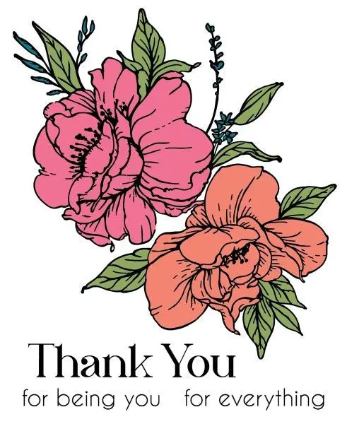 Billowing Blooms Impress-Ion Press & Foil Plates 1