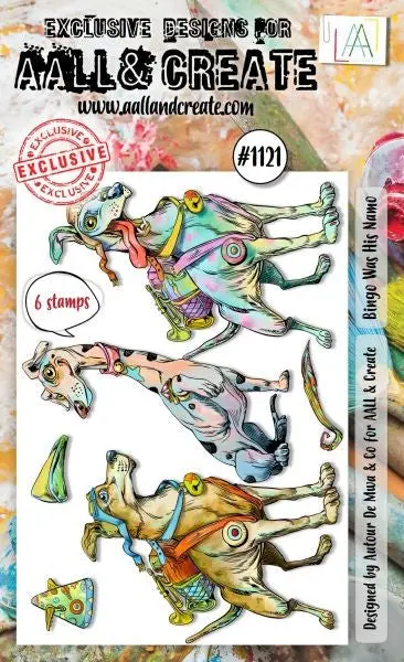 Bingo Was His Namo - Clear Stamps 1