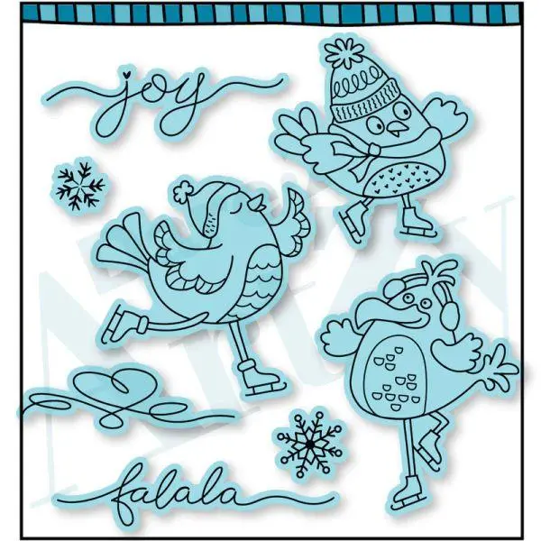 Birds On Ice Dies 1