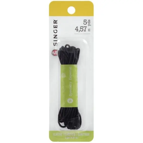 Black Elastic Cord 1
