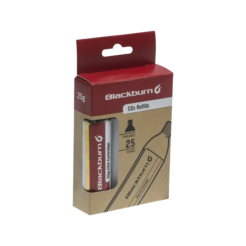 Blackburn 25G Co2 Cartridges - Threaded 1