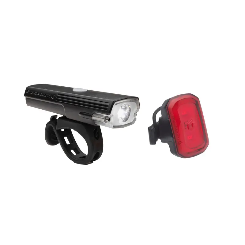Blackburn Dayblazer 400 Front + Click Usb Rear Light Set 1