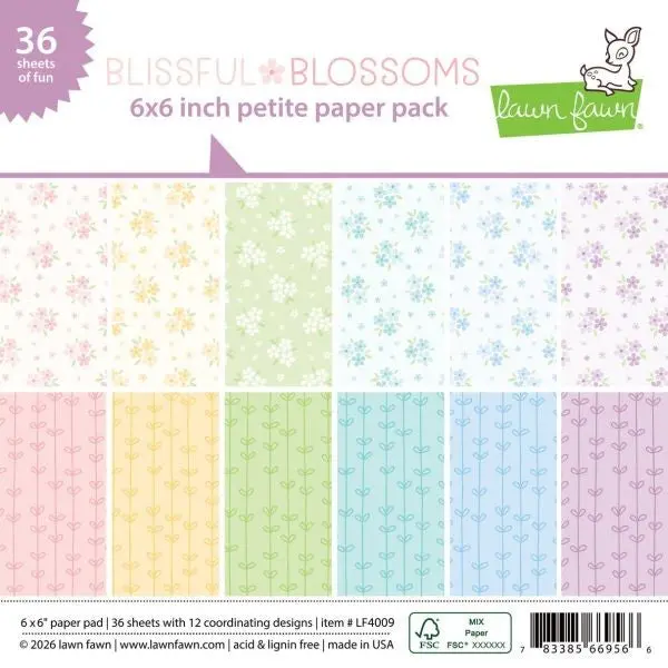 Blissful Blossoms - Petite Paper Pack 1