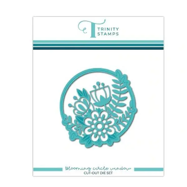 Blooming Circle Window Cut Out Die 1
