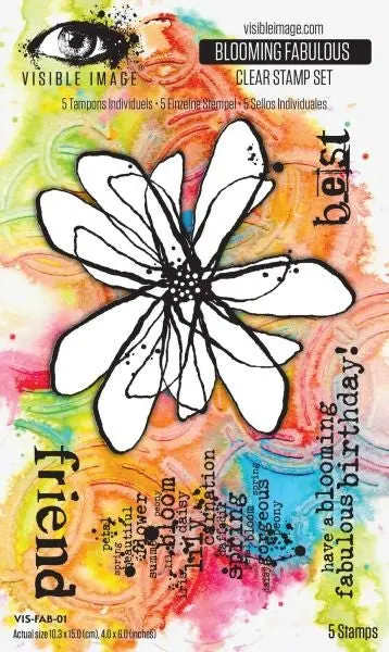 Blooming Fabulous - Clear Stamps 1