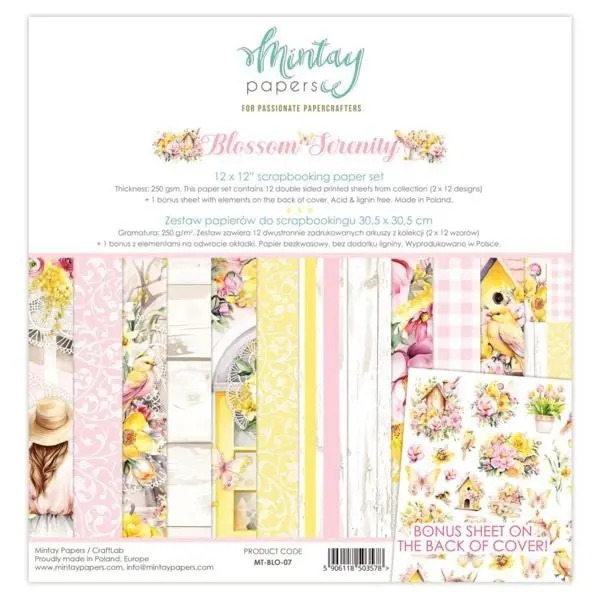 Blossom Serenity - 12X12 Collection Pack 1