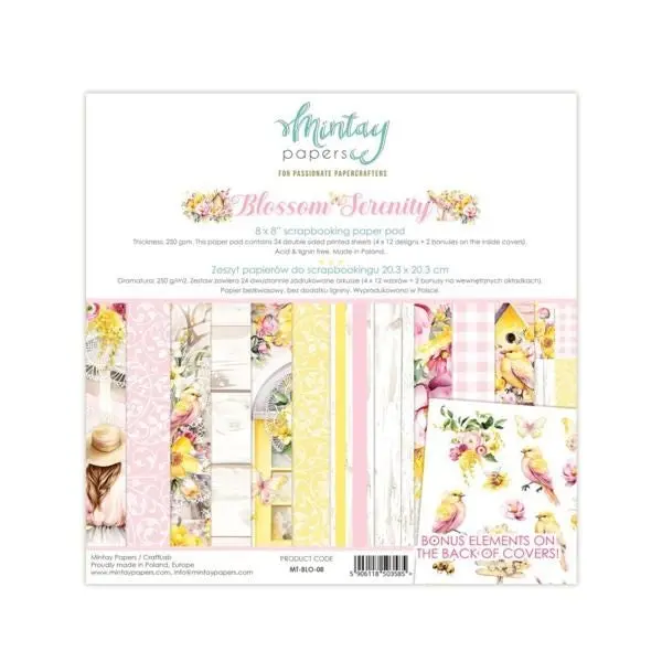 Blossom Serenity - 8X8 Collection Pack 1