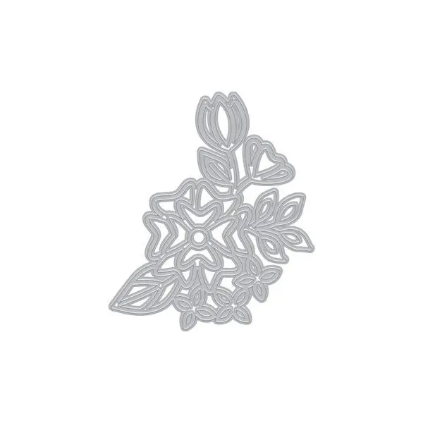 Blossoms & Birdsong Collection - Cluster Flower Die 1