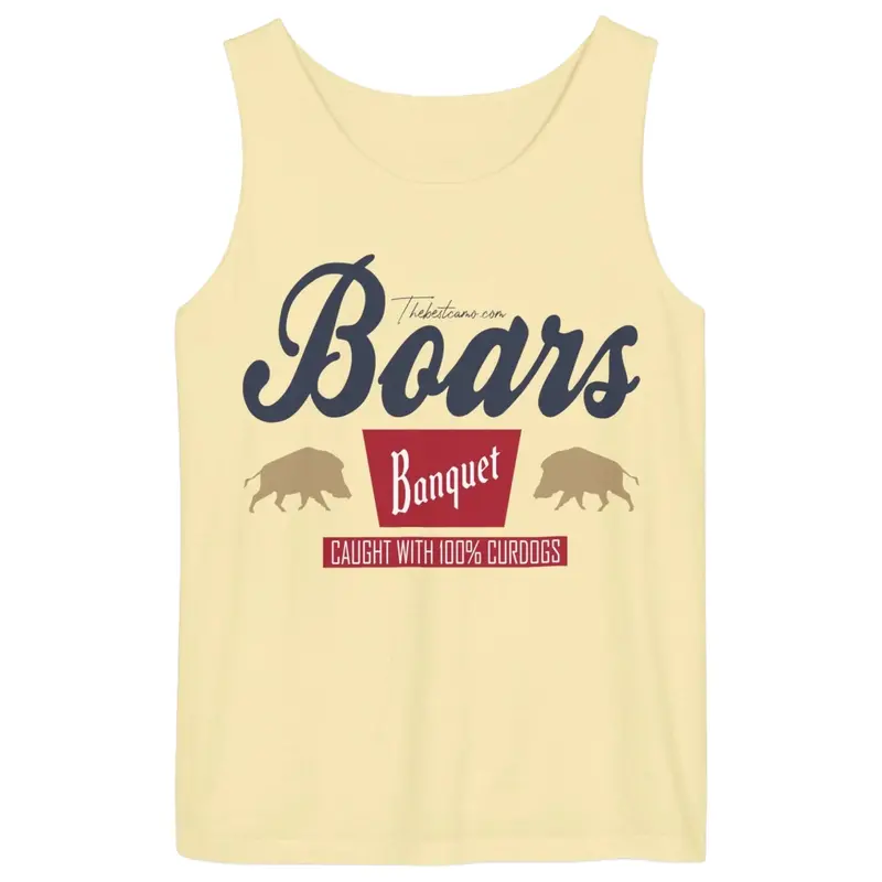Boars Banquet Tank Top - Hog Hunting Shirt 1