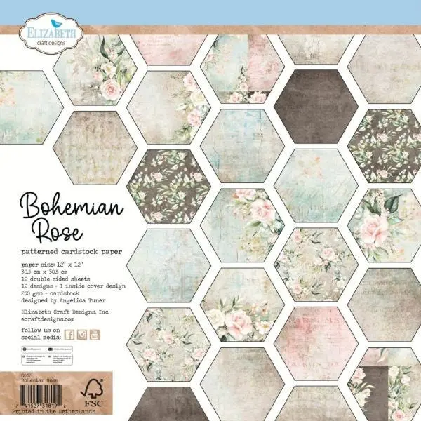 Bohemian Rose - 12X12 Collection Pack 1