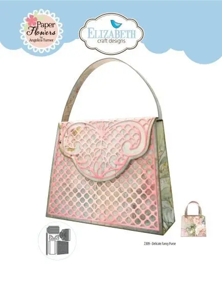 Bohemian Rose Collection - Dies - Delicate Fancy Purse 1