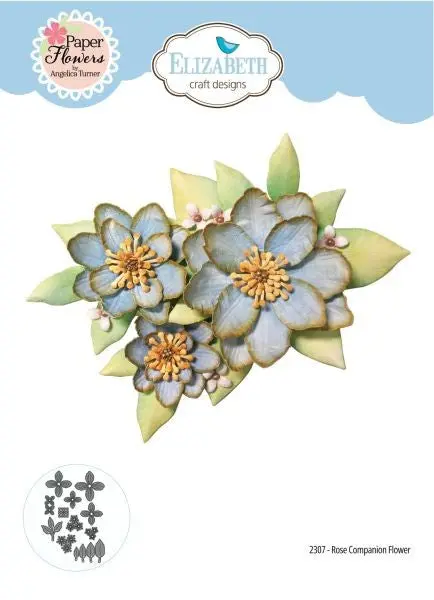 Bohemian Rose Collection - Dies - Rose Companion Flower 1