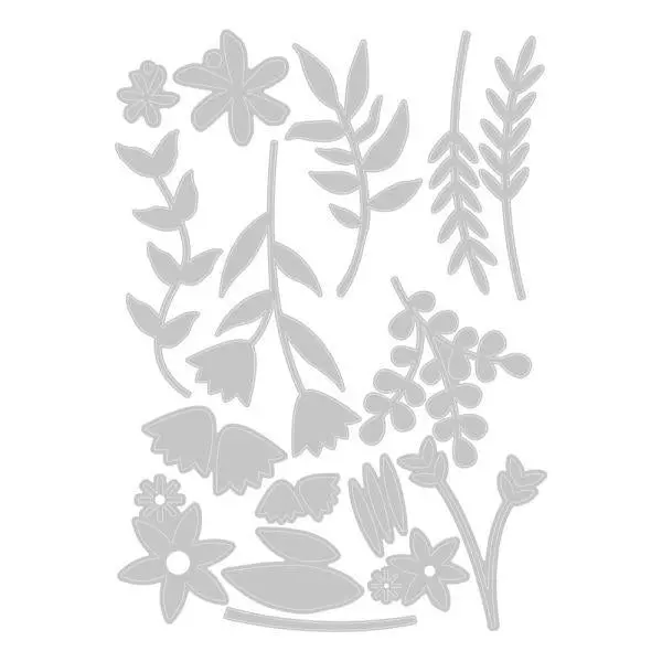 Boho Bouquet - Thinlits Dies 1