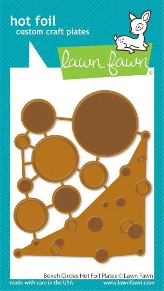 Bokeh Circles Hot Foil Plates 1