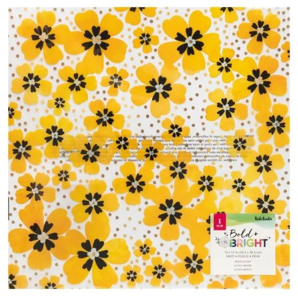 Bold And Bright - Printed Acetate 1